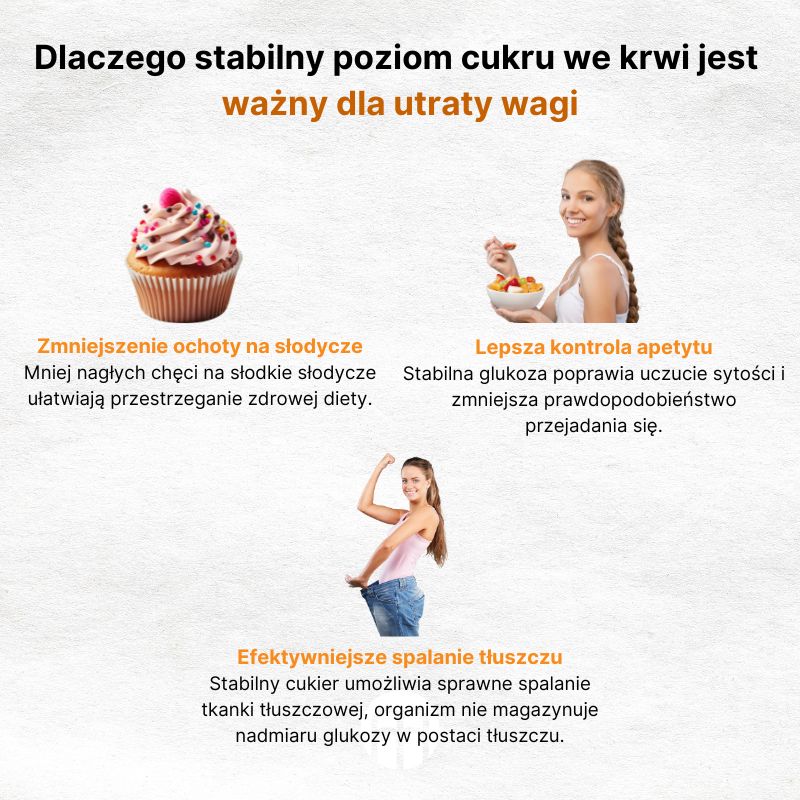 (Polština) Proč je stabilní hladina cukru v krvi  důležitá pro hubnutí